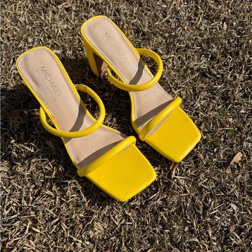 Michael by Michael Shannon- Yellow Women's Sandals